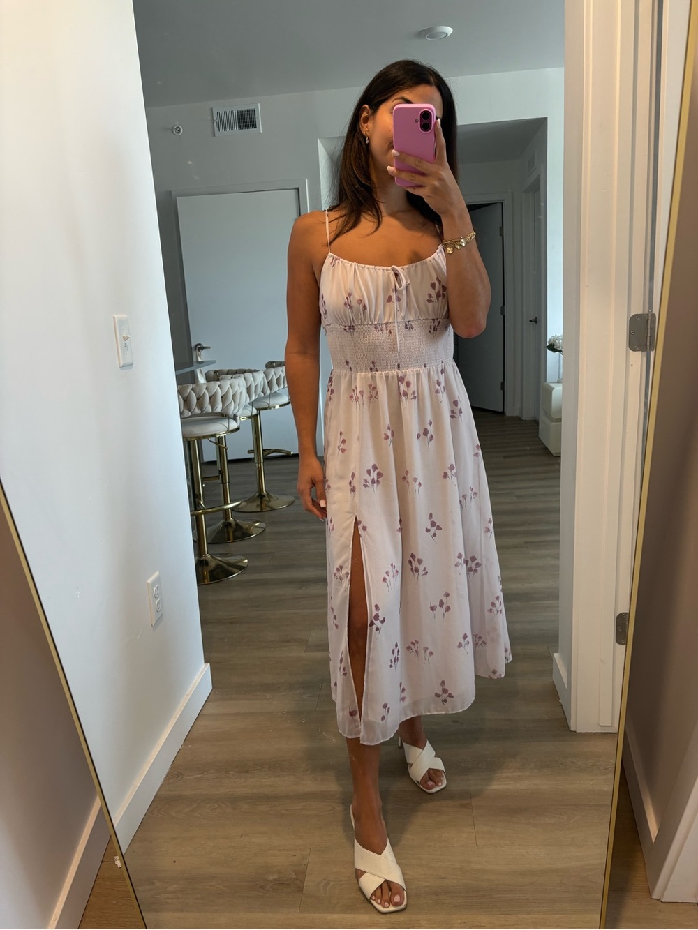 Aritzia midi Genoa dress